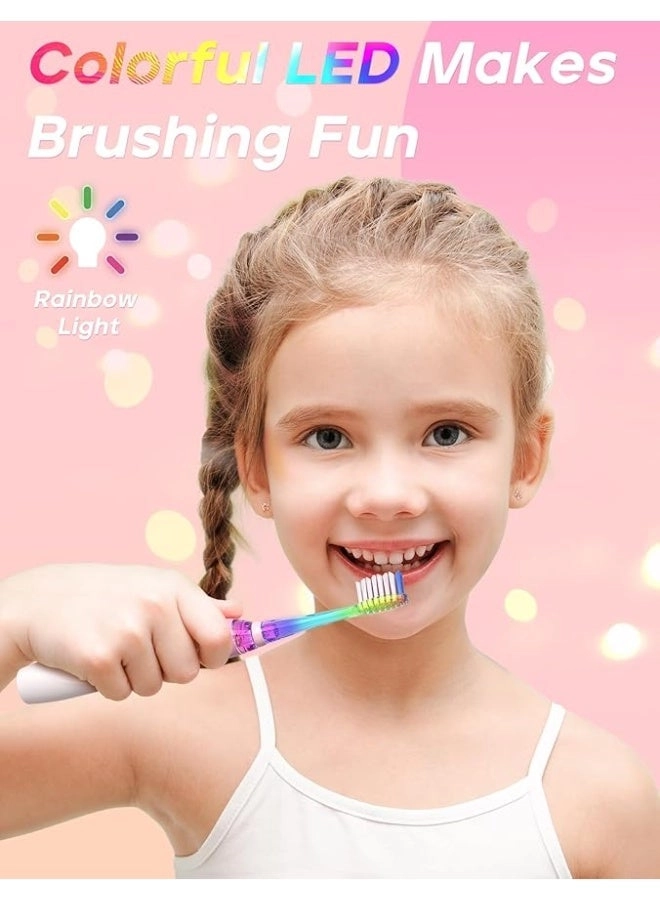SG-2159 - 8 Soft Toothbrush Heads LED Light 2-Minute Timer