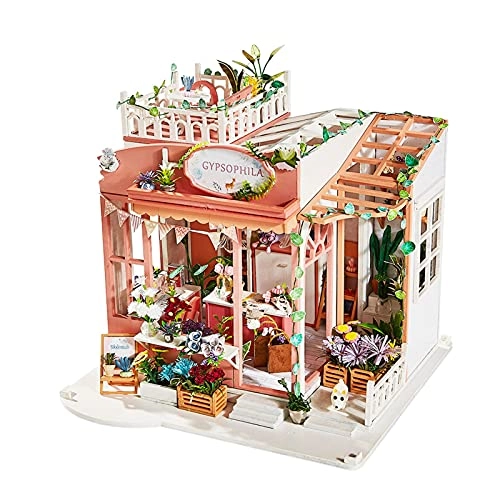 Miniature Dollhouse - Self-Assembly 22 x 21 x 22cm