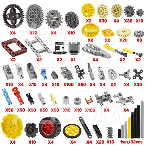 Technic-Parts - 852pcs