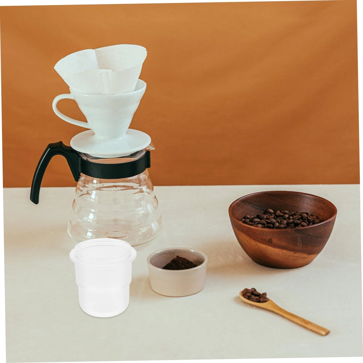 Espresso Dosing Cup - White Resin