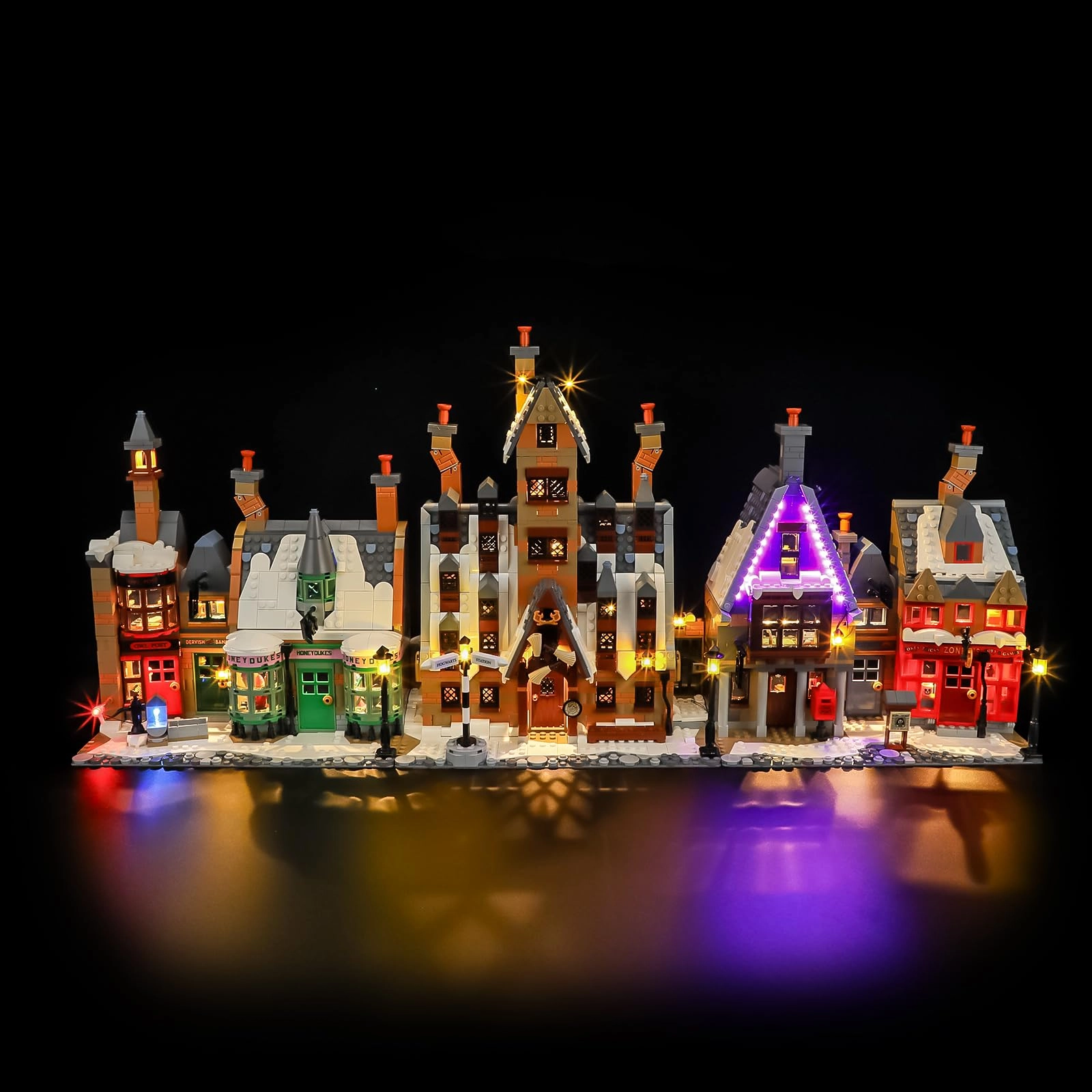 YEABRICKS LED Light for Lego-76457 Harry Potter Hogsmeade Village