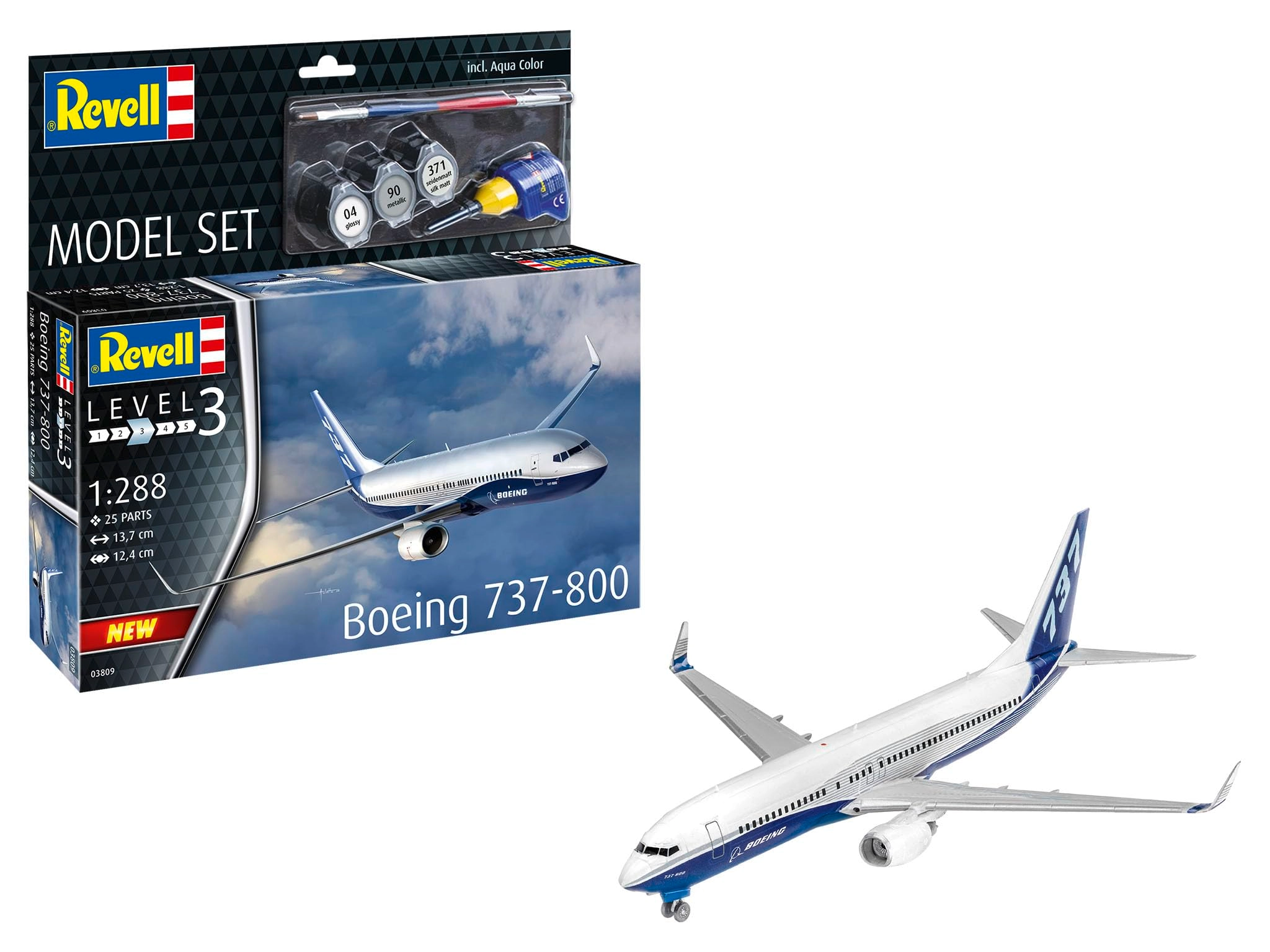 Carrera Revell Europe GmbH Boeing 737-800 Model Kit - 1:288