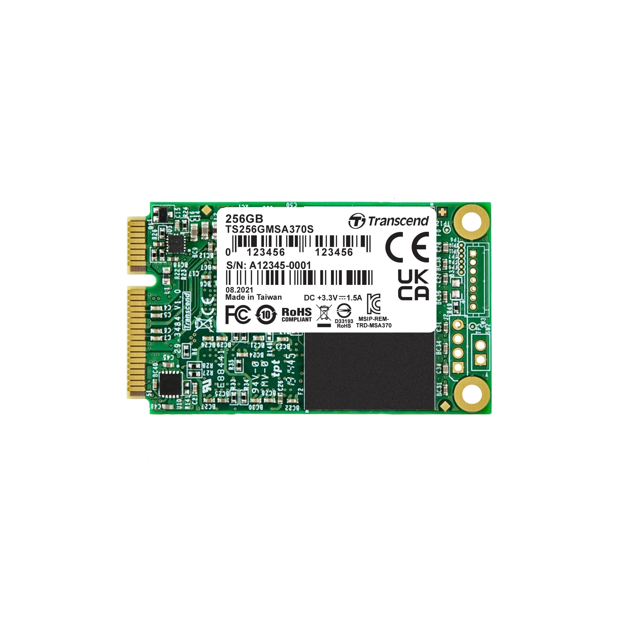Transcend TS256GMSA370S - 256GB mSATA