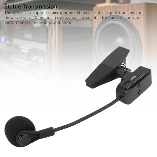 Saxophone Wireless Microphone System - 1 microphone 2.4G