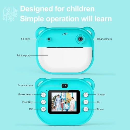 kids Mini portable printer