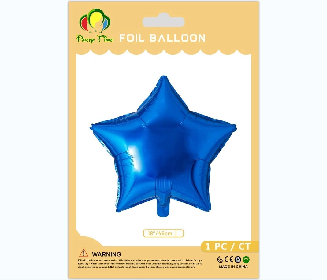 Party Time Trading LLC Shiny Star Foil Balloon - 1pc/pack Mother's Day