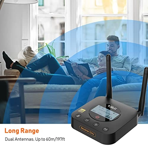 B06Pro - Bluetooth 5.1 3.5 mm RCA coaxial optical