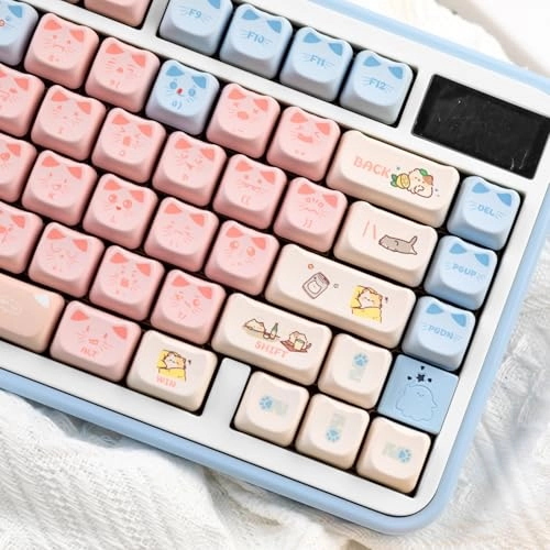 Mao Profile PBT Keycaps - keyboard