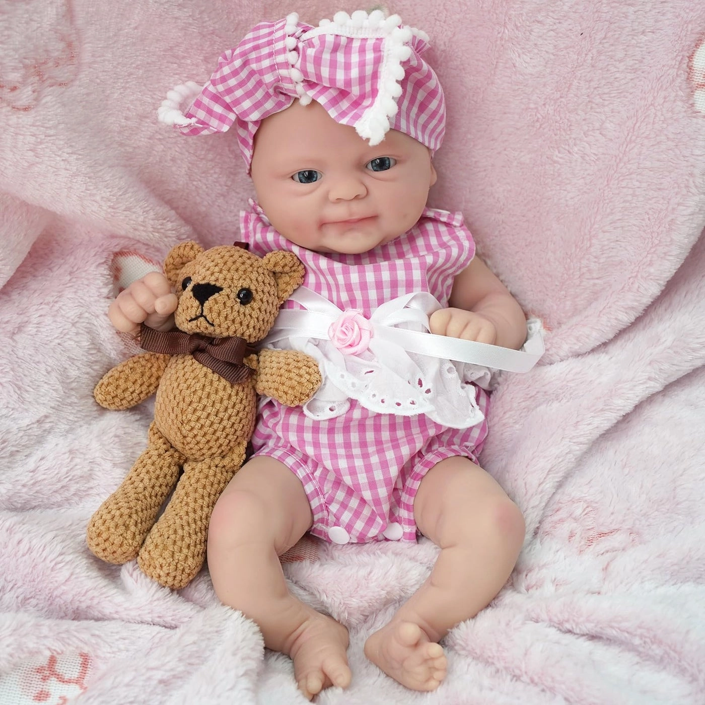 Reborn Baby Doll - 14 inches Silicone Ages 3+