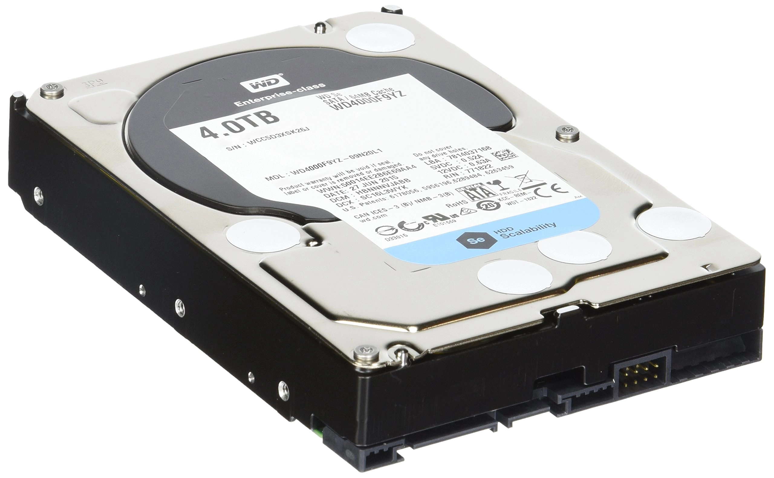 Western Digital SE 3.5" 7200rpm 64MB SATA 6Gb/s (WD4000F9YZ) - 4TB