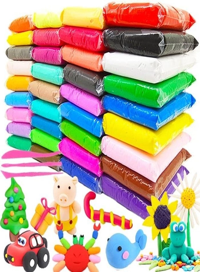 Air Dry Clay - Non-Toxic with Tools 12pcs.