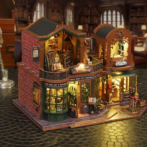 Miniature House Kit - Twilight Bookstore 1:24