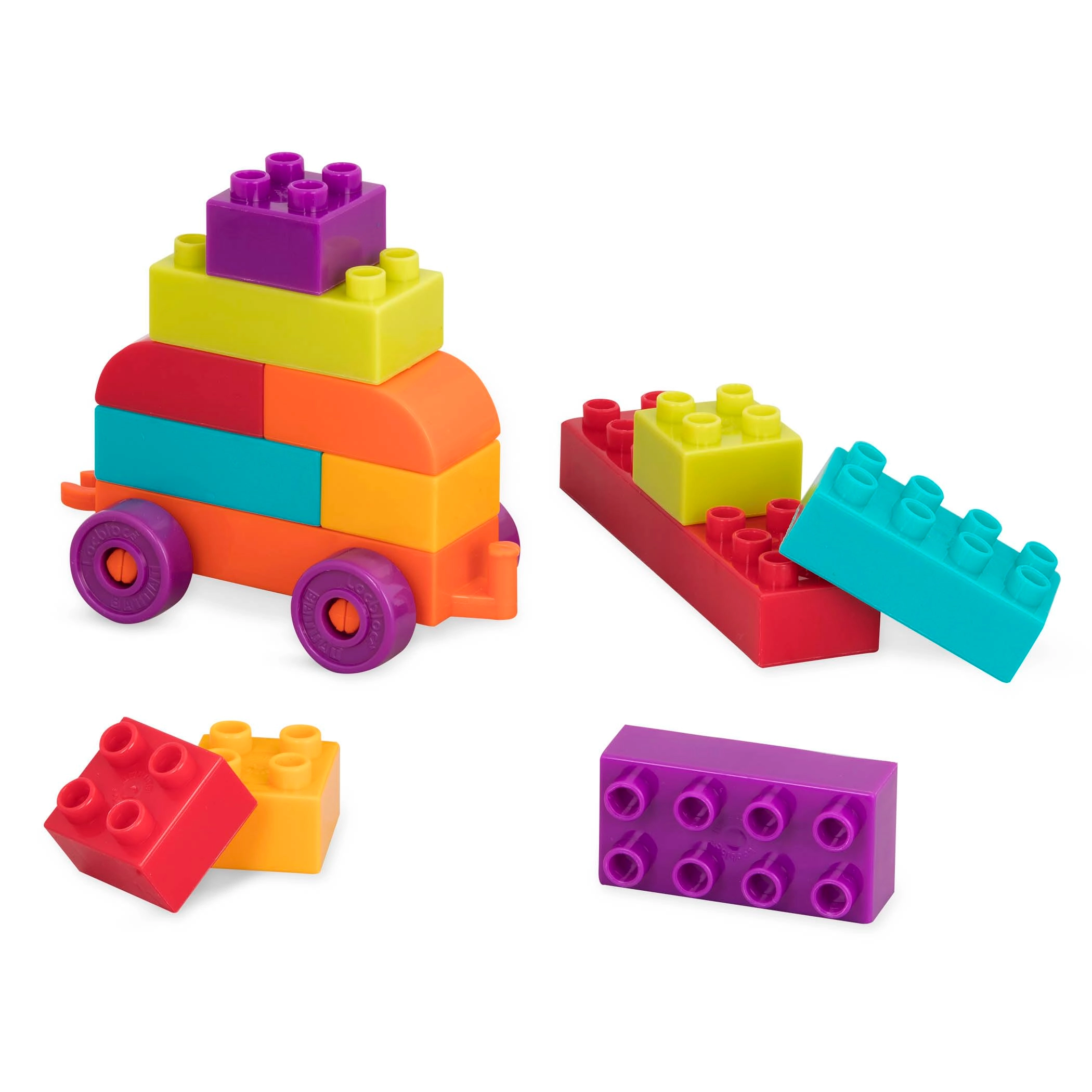 Locbloc Wagon - 55 pcs