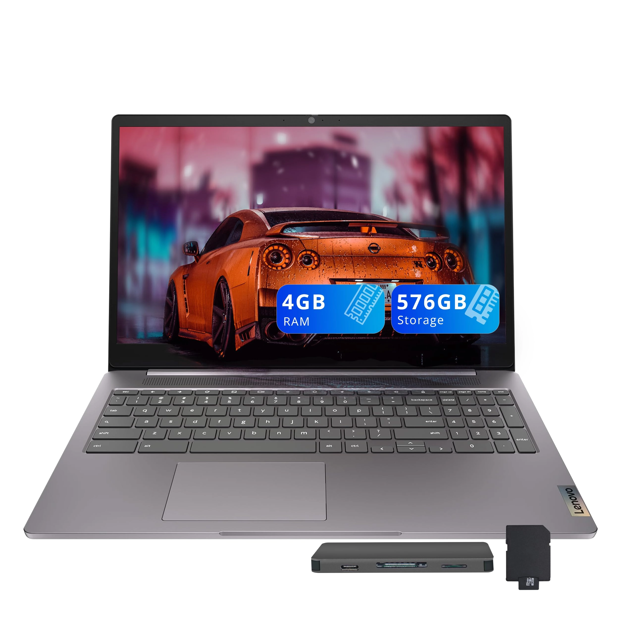 Lenovo IdeaPad 3i - 15.6'' Celeron N4500 4GB DDR4 576GB (64GB eMMC + 512GB Docking Station)