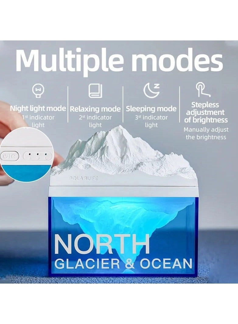 Polar Glacier Night Light