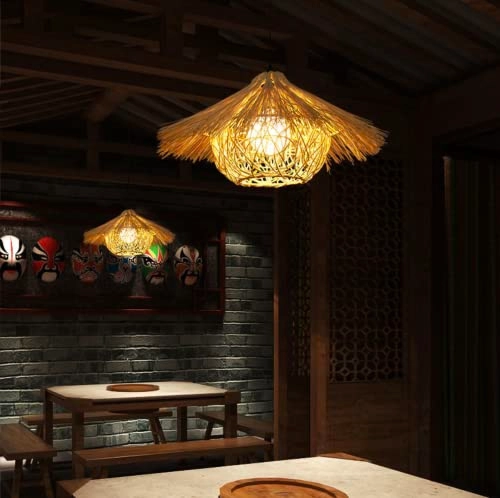 Bamboo Chandelier - Dimmable