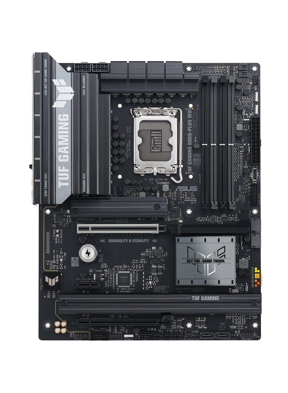 ASUS TUF Gaming B860-PLUS WIFI - PCIe 5.0 3 M.2 Slots