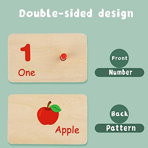 Montessori Wooden Beads Sequencing Toy - 2-4 yr(s) 30 piece(s)