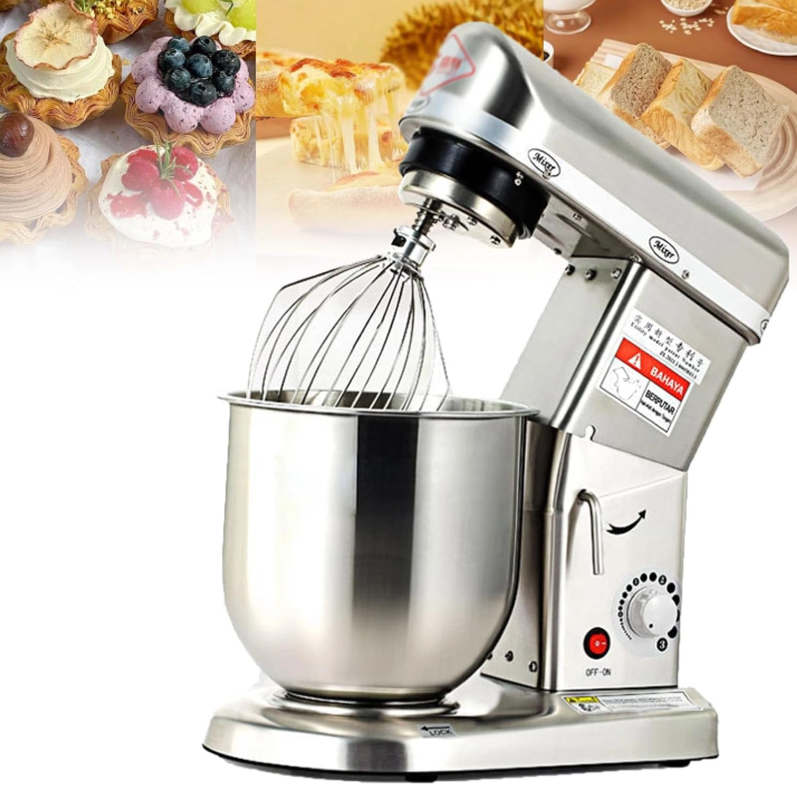 Food Stand Mixer - 10L 500W
