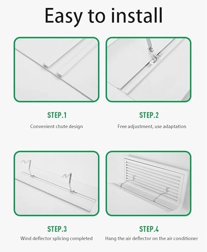 Air Conditioner Deflector - Applicable to all central air conditioners