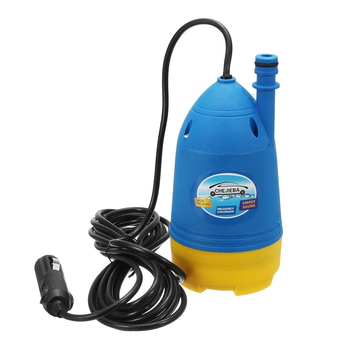 Portable Home and Car Electric Pressure Washer - 12V 80W 10m hose