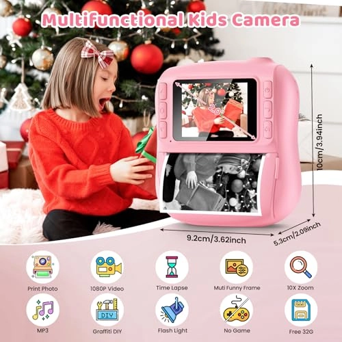 Children's Camera - Instant Print 1080P 32GB