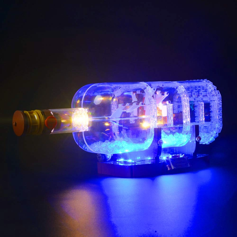 Ship in a Bottle Led Lighting Kit - for LEGO 21313