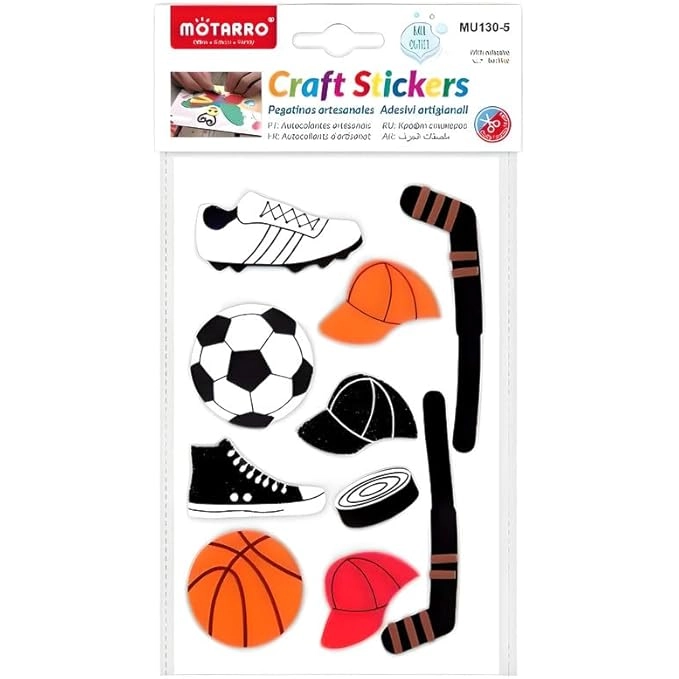 FITTO Sports Sticker Book