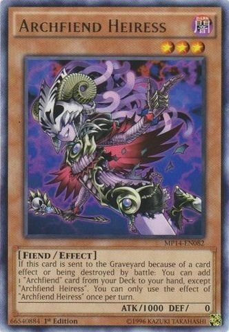 Yu-Gi-Oh! Archfiend Heiress MP14-EN082