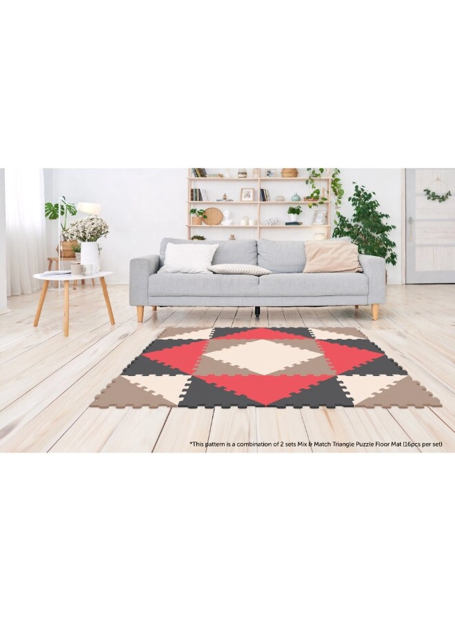 Triangle Puzzle Floor Mat - 10 Months