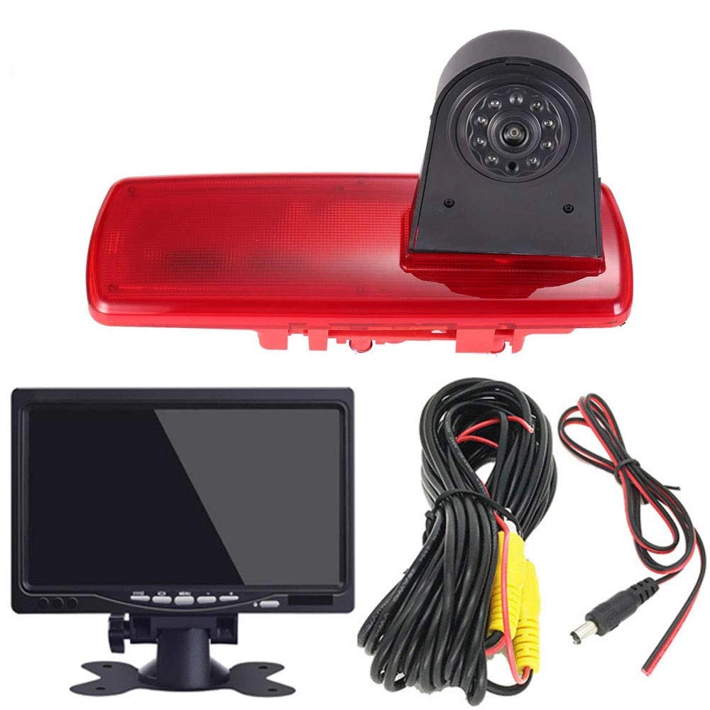 Rückfahrkamera+7''Rückspiegel - Night vision 1280 x 720 pixels