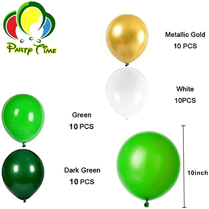 Safari Theme Party Balloons - 40pcs All