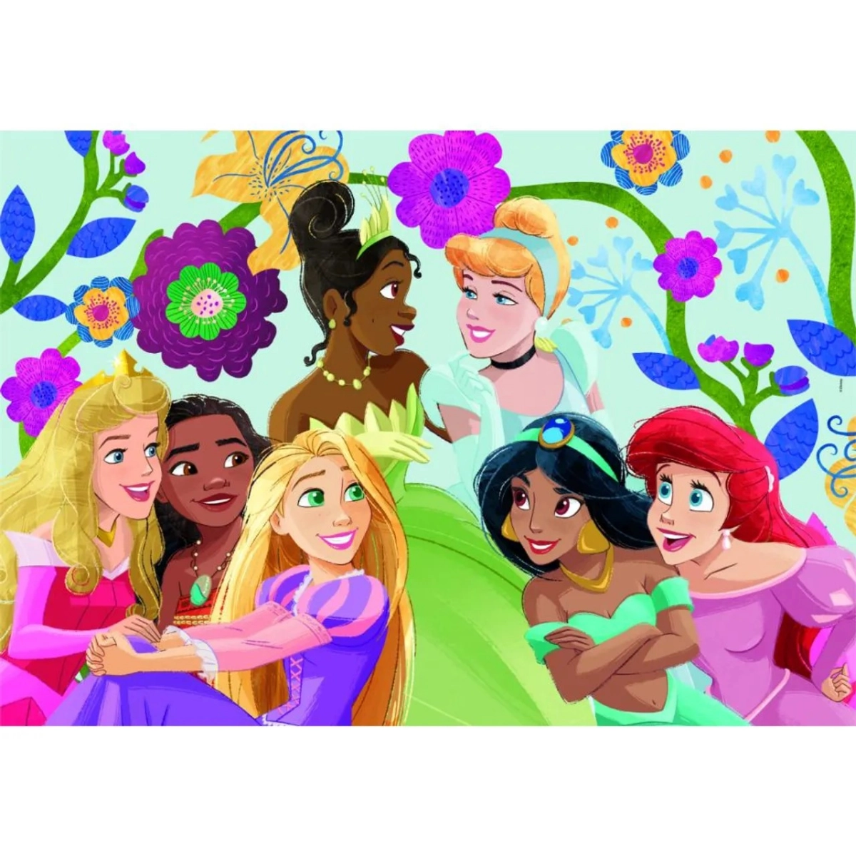 Disney Princess Chatting Puzzle (ALGT-24824) - 2-in-1 120 pcs