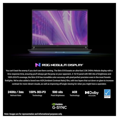 Rog Strix G18 G815 - 18'' Ultra 9-275HX 32GB DDR5 1TB SSD