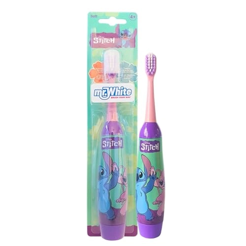 Disney Stitch Battery Powered Electric Toothbrush