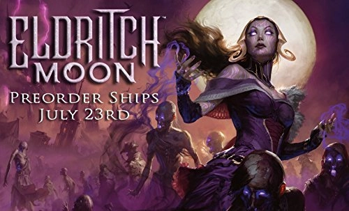 Wizards of the Coast Eldritch Moon Prerelease Kit - Spindown Die 4 Eldritch Moon booster packs 2 Shadows Over Innistrad booster packs