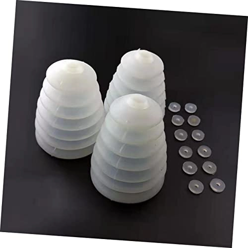 Drill Cover - 4pcs Silicone White