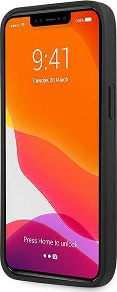 GUHCP13XPSASBBL PU Saffiano Leather Case for iPhone 13 Pro Max