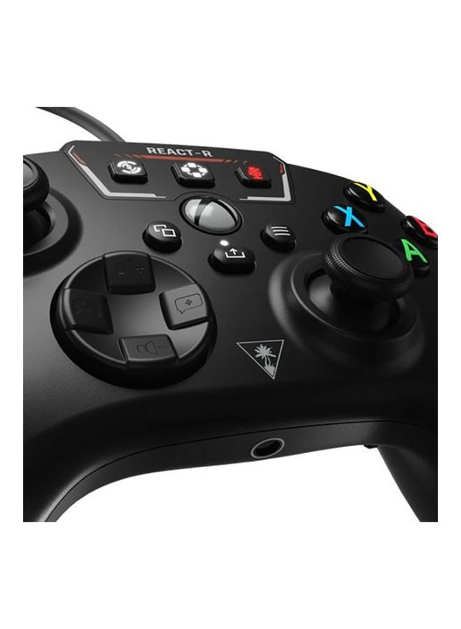 REACT-R - Black Xbox Series X Xbox Series S Xbox One X Xbox One S Window PCs
