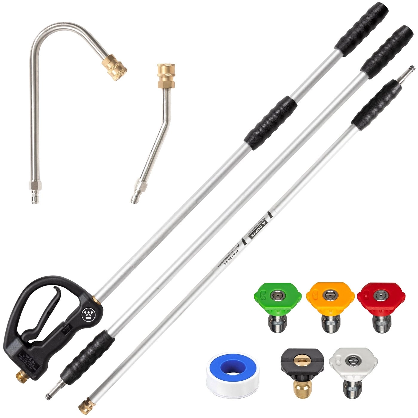 Westinghouse Digital Electronics Pressure Washer Extension Wand - 9 Ft. Gas and Electric