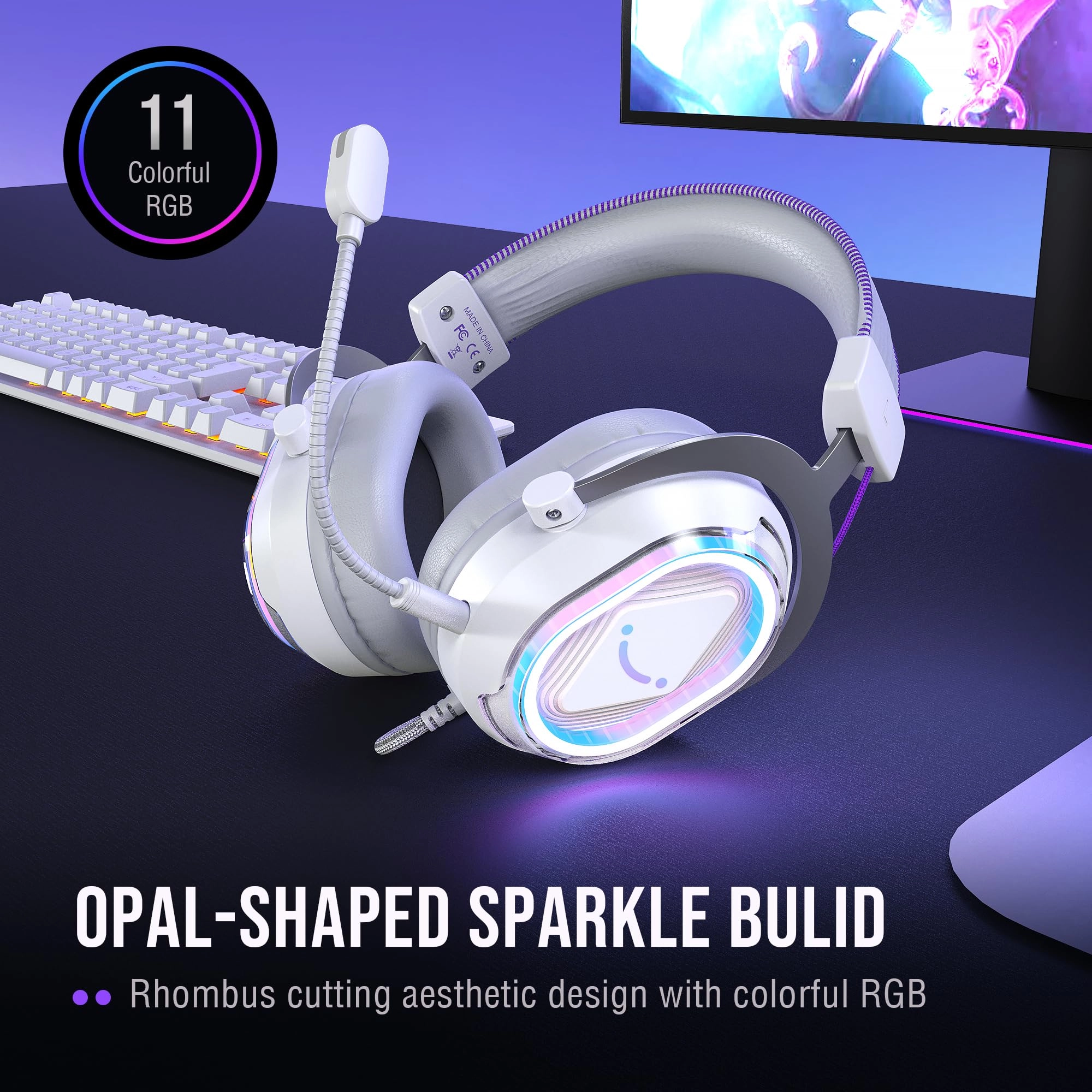 AmpliGame H13WP Wired Headset