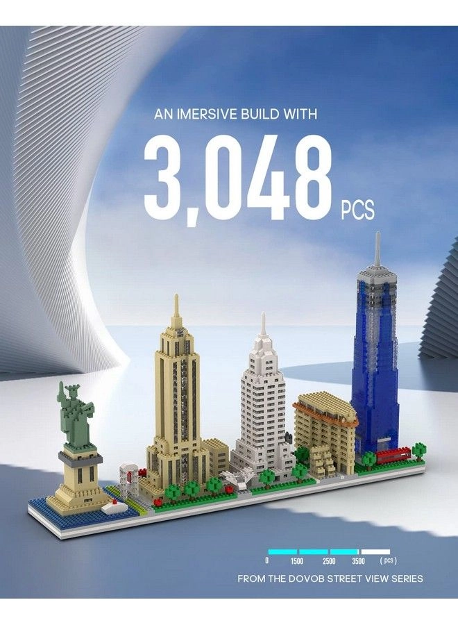 New York Skyline - Micro Mini 3D Puzzle