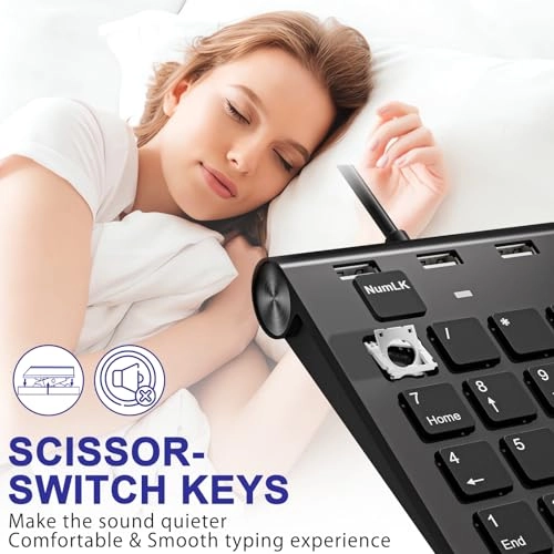 NK622 - 18 Key USB-A USB-C 3 USB 2.0 Ports