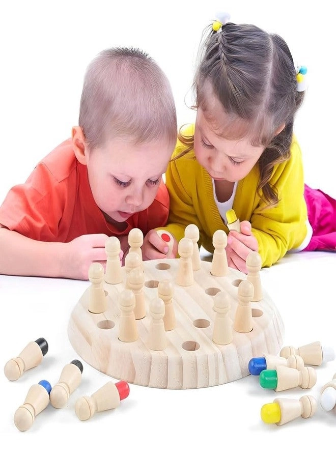 Memory Match Stick Chess Game