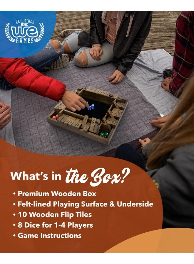 Shut The Box - Walnut Stain