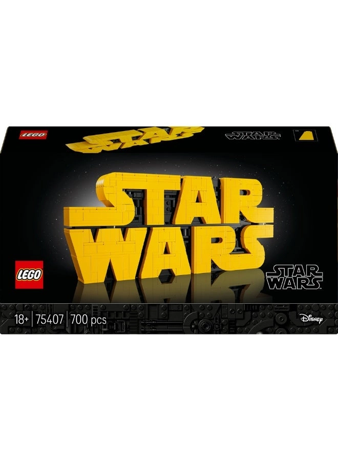 Star Wars Brick-Built Logo (75407)
