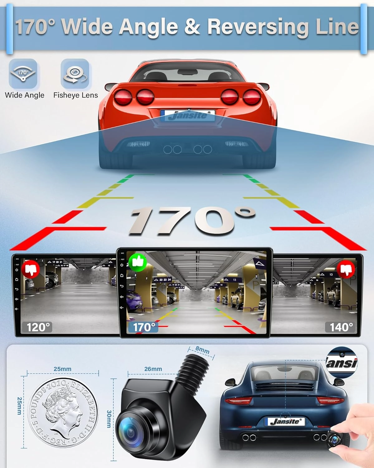 Car Backup Camera - Night vision