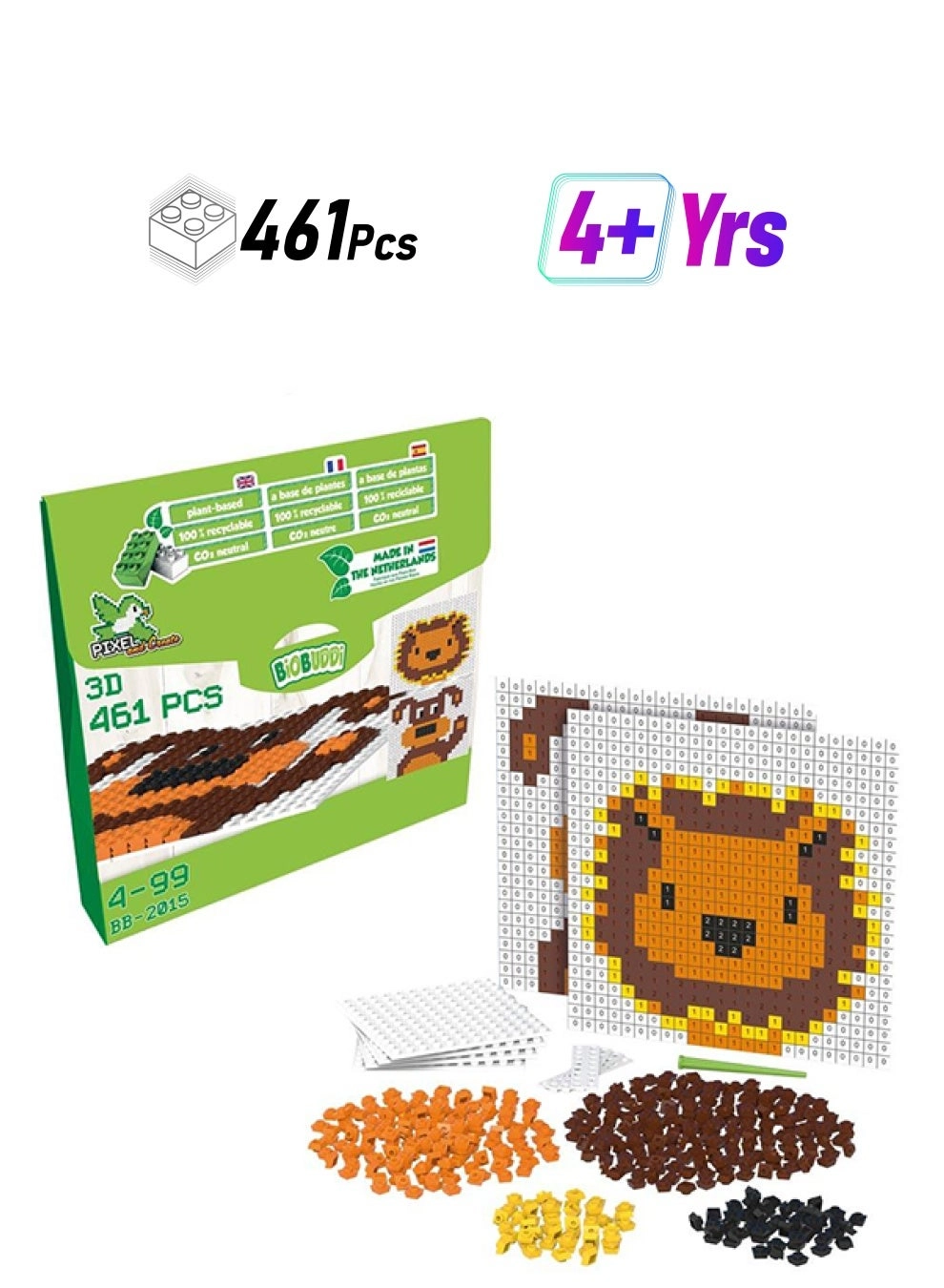 BiOBUDDi BB-2015 - Animals 461 pcs