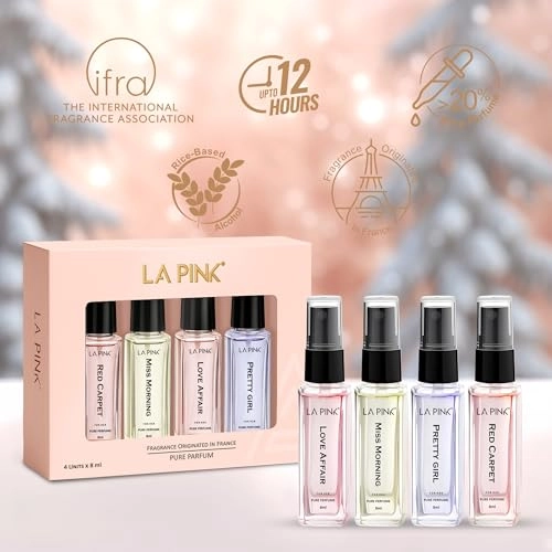 Perfume Gift Set - Floral & Fruity Notes Pack of 4