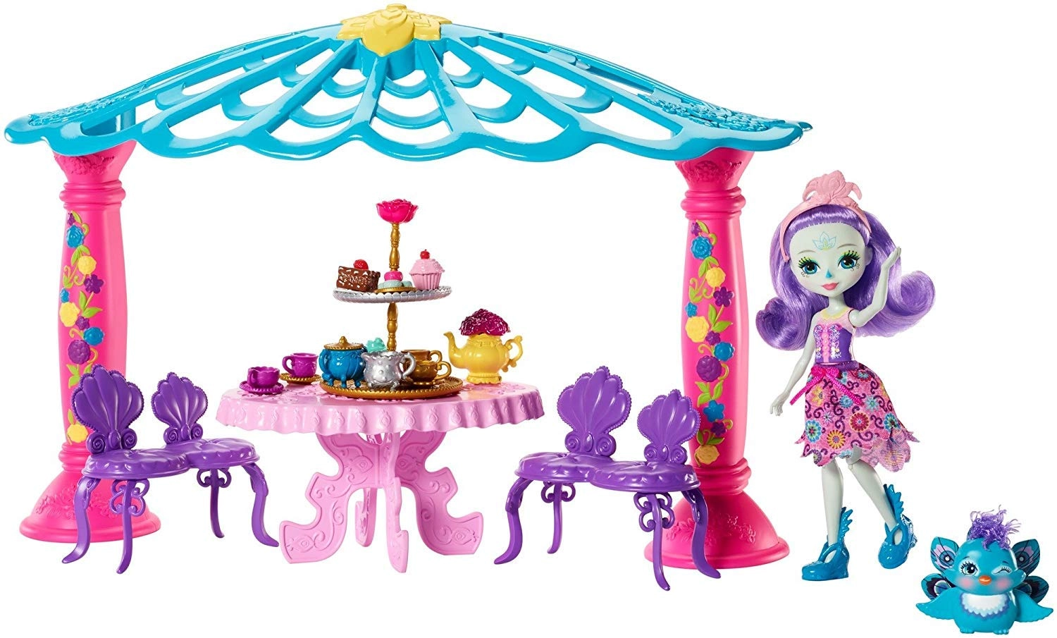 Enchantimals Patter Peacock Doll Play Set - Multi Color Ages 4+